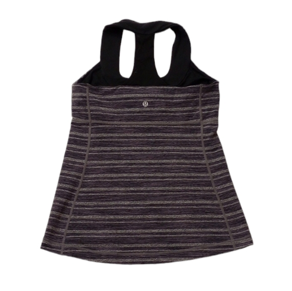 Lululemon Womens Tank Top Sz 8 Scoop Neck Halter Top Workout Athletic Running - Picture 5 of 10
